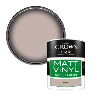 B&Q -  Vinyl Matt Walls & Ceilings Emulsion Paint (Y2460K) 1L