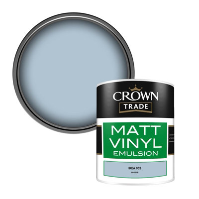 B&Q -  Vinyl Matt Walls & Ceilings Emulsion Paint Ikea 052 (N6531B) 1L