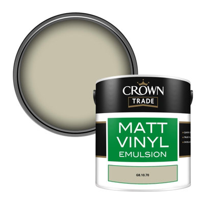 B&Q -  Vinyl Matt Walls & Ceilings Emulsion Paint (G8.10.70) 2.5L