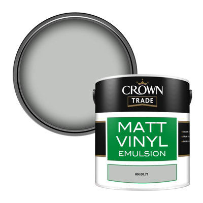 B&Q -  Vinyl Matt Walls & Ceilings Emulsion Paint (Kn.00.71) 2.5L