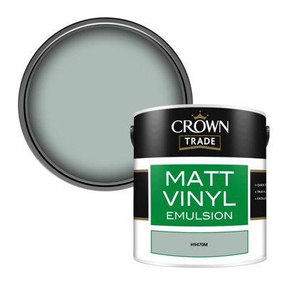 B&Q -  Vinyl Matt Walls & Ceilings Emulsion Paint (H9470M) 2.5L