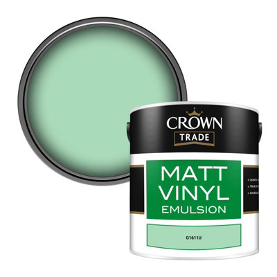 B&Q -  Vinyl Matt Walls & Ceilings Emulsion Paint (G1611U) 2.5L