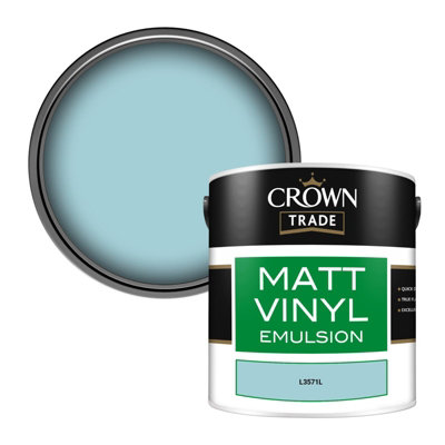B&Q -  Vinyl Matt Walls & Ceilings Emulsion Paint (L3571L) 2.5L