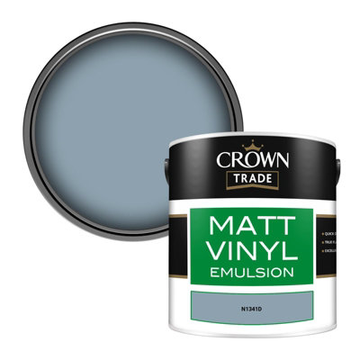 B&Q -  Vinyl Matt Walls & Ceilings Emulsion Paint (N1341D) 2.5L