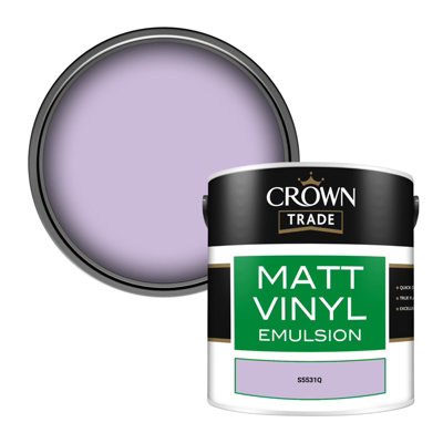 B&Q -  Vinyl Matt Walls & Ceilings Emulsion Paint (S5531Q) 2.5L