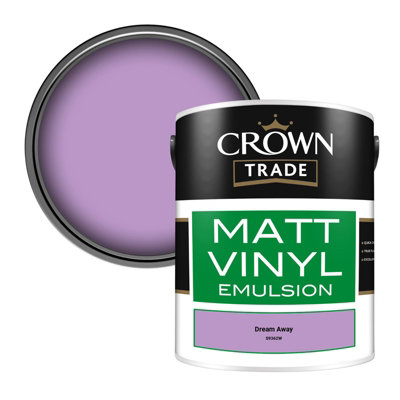 B&Q -  Vinyl Matt Walls & Ceilings Emulsion Paint Dream Away (S9362W) 5L