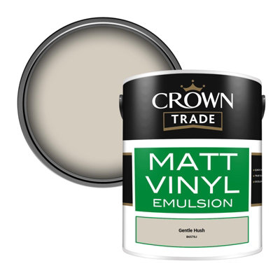 B&Q -  Vinyl Matt Walls & Ceilings Emulsion Paint Gentle Hush (B6570J) 5L