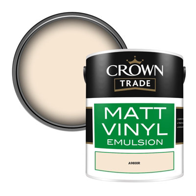 B&Q -  Vinyl Matt Walls & Ceilings Emulsion Paint (A9800R) 5L