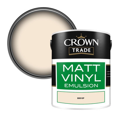 B&Q -  Vinyl Matt Walls & Ceilings Emulsion Paint (B0810P) 5L