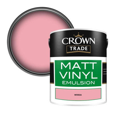 B&Q -  Vinyl Matt Walls & Ceilings Emulsion Paint (W5502A) 5L