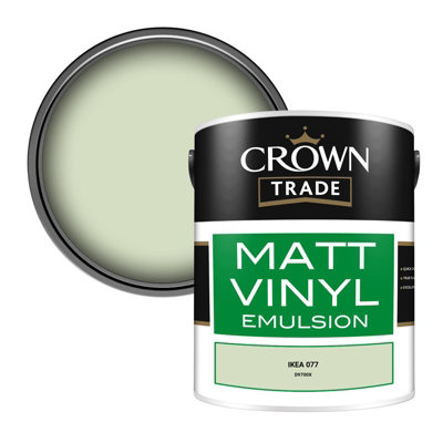 B&Q -  Vinyl Matt Walls & Ceilings Emulsion Paint Ikea 077 (D9700X) 5L