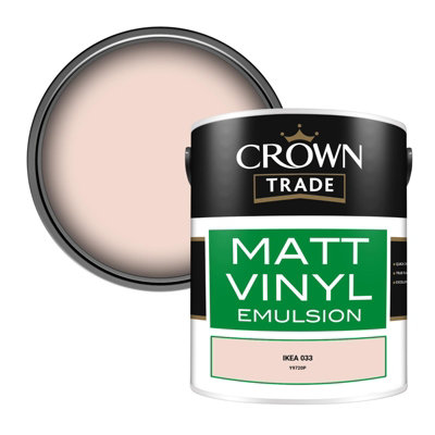 B&Q -  Vinyl Matt Walls & Ceilings Emulsion Paint Ikea 033 (Y9720P) 5L