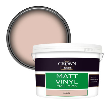 B&Q -  Vinyl Matt Walls & Ceilings Emulsion Paint (D2.08.76) 10L