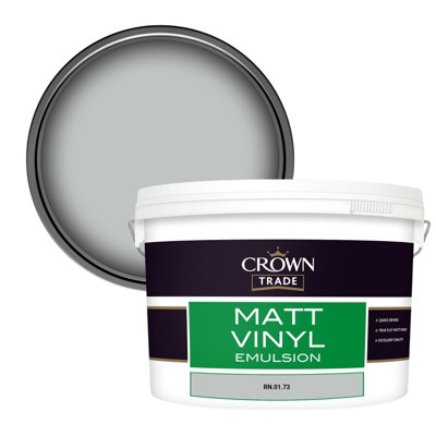 B&Q -  Vinyl Matt Walls & Ceilings Emulsion Paint (Rn.01.73) 10L