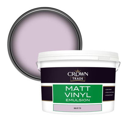 B&Q -  Vinyl Matt Walls & Ceilings Emulsion Paint (X8.07.73) 10L