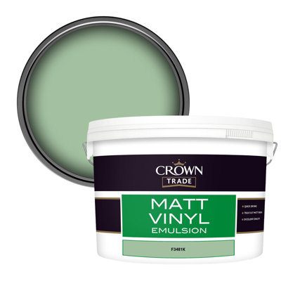 B&Q -  Vinyl Matt Walls & Ceilings Emulsion Paint (F3481K) 10L