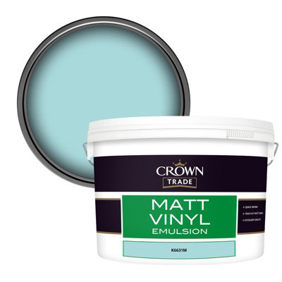 B&Q -  Vinyl Matt Walls & Ceilings Emulsion Paint (K6631M) 10L