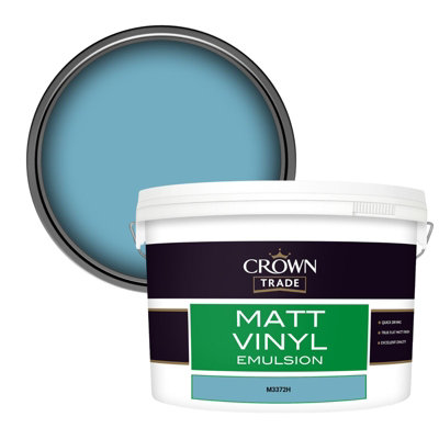B&Q -  Vinyl Matt Walls & Ceilings Emulsion Paint (M3372H) 10L