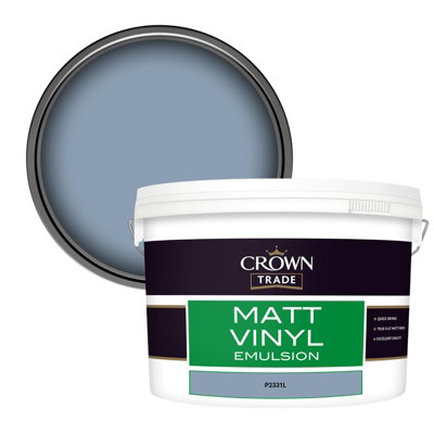 B&Q -  Vinyl Matt Walls & Ceilings Emulsion Paint (P2331L) 10L