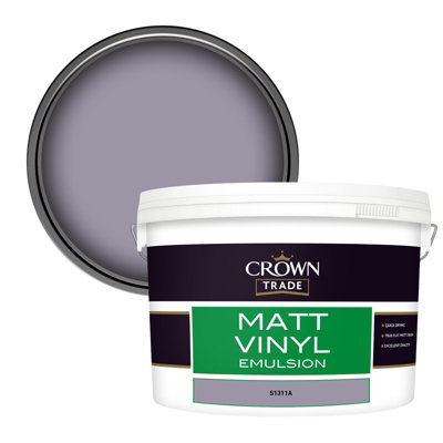 B&Q -  Vinyl Matt Walls & Ceilings Emulsion Paint (S1311A) 10L