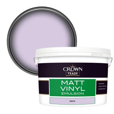 B&Q -  Vinyl Matt Walls & Ceilings Emulsion Paint (S5621E) 10L