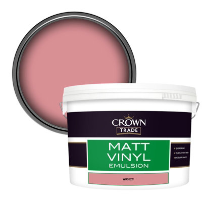B&Q -  Vinyl Matt Walls & Ceilings Emulsion Paint (W8362C) 10L