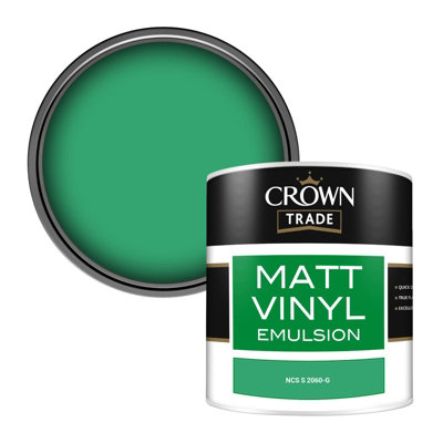 Crown Trade Vinyl Matt Walls & Ceilings Emulsion Paint Ncs S 2060-G (2060-G) 250Ml Tester from B&Q