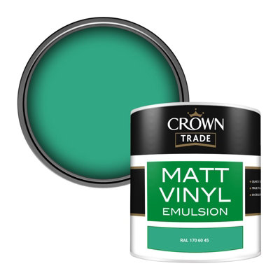 Crown Trade Vinyl Matt Walls & Ceilings Emulsion Paint Ral 170 60 45 (170 60 45) 250Ml Tester from B&Q
