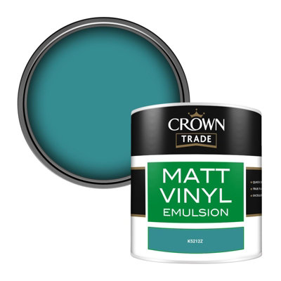 Crown Trade Vinyl Matt Walls & Ceilings Emulsion Paint (K5212Z) 250Ml Tester from B&Q
