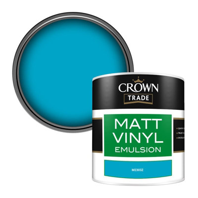 Crown Trade Vinyl Matt Walls & Ceilings Emulsion Paint (M2303Z) 250Ml Tester from B&Q