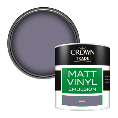 B&Q -  Vinyl Matt Walls & Ceilings Emulsion Paint (R8181K) 250Ml Tester