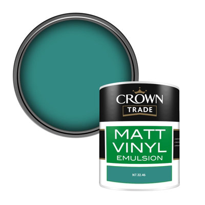 B&Q -  Vinyl Matt Walls & Ceilings Emulsion Paint (N7.32.46) 1L