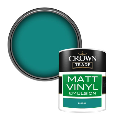 B&Q -  Vinyl Matt Walls & Ceilings Emulsion Paint (P0.40.40) 1L