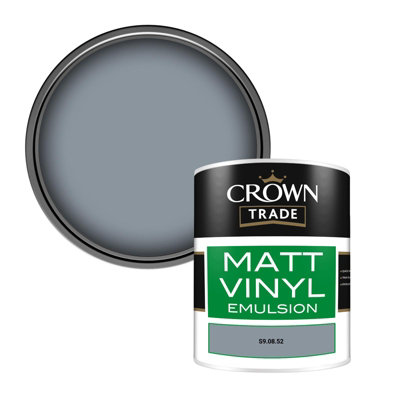 B&Q -  Vinyl Matt Walls & Ceilings Emulsion Paint (S9.08.52) 1L