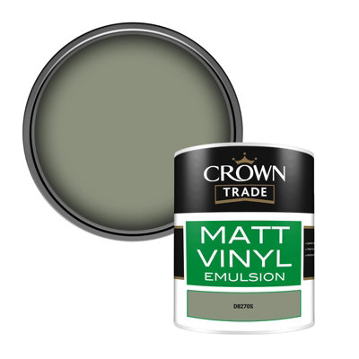 B&Q -  Vinyl Matt Walls & Ceilings Emulsion Paint (D8270S) 1L