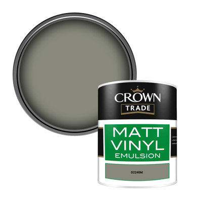 B&Q -  Vinyl Matt Walls & Ceilings Emulsion Paint (D2240M) 1L