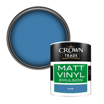 B&Q -  Vinyl Matt Walls & Ceilings Emulsion Paint (P2184B) 1L