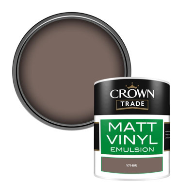 B&Q -  Vinyl Matt Walls & Ceilings Emulsion Paint (Y7140R) 1L