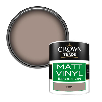 B&Q -  Vinyl Matt Walls & Ceilings Emulsion Paint (Z1290P) 1L
