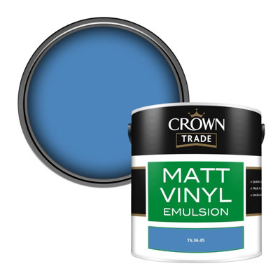 B&Q -  Vinyl Matt Walls & Ceilings Emulsion Paint (T6.36.45) 2.5L