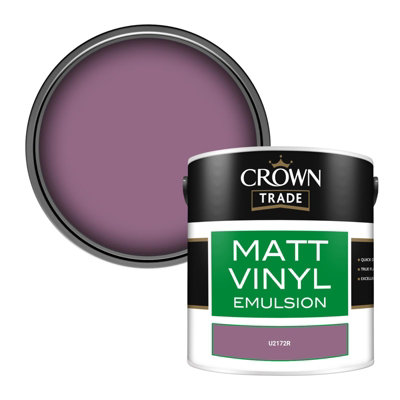 B&Q -  Vinyl Matt Walls & Ceilings Emulsion Paint (U2172R) 2.5L