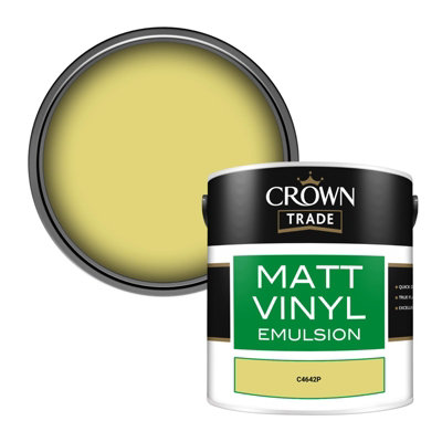 B&Q -  Vinyl Matt Walls & Ceilings Emulsion Paint (C4642P) 2.5L