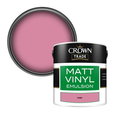 B&Q -  Vinyl Matt Walls & Ceilings Emulsion Paint (55280) 2.5L