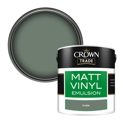 B&Q -  Vinyl Matt Walls & Ceilings Emulsion Paint (F6180W) 2.5L