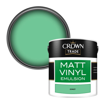 B&Q -  Vinyl Matt Walls & Ceilings Emulsion Paint (G3462Y) 2.5L
