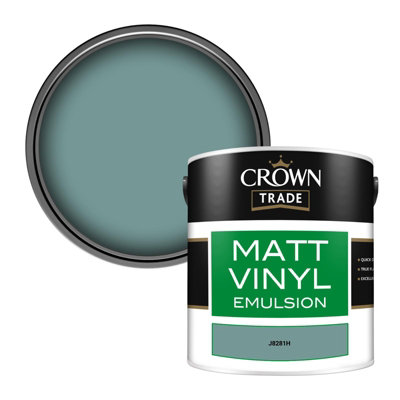 B&Q -  Vinyl Matt Walls & Ceilings Emulsion Paint (J8281H) 2.5L