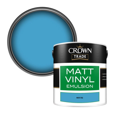 B&Q -  Vinyl Matt Walls & Ceilings Emulsion Paint (N0313Q) 2.5L