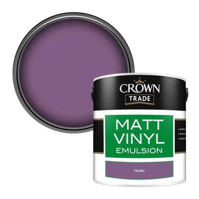 B&Q -  Vinyl Matt Walls & Ceilings Emulsion Paint (T4143J) 2.5L