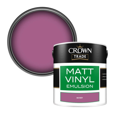 B&Q -  Vinyl Matt Walls & Ceilings Emulsion Paint (U6183Y) 2.5L