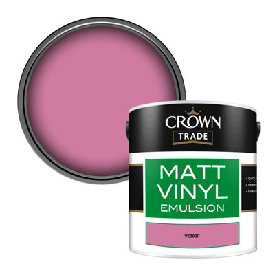 B&Q -  Vinyl Matt Walls & Ceilings Emulsion Paint (V2303P) 2.5L